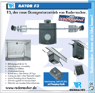 Rator F3 Übersicht